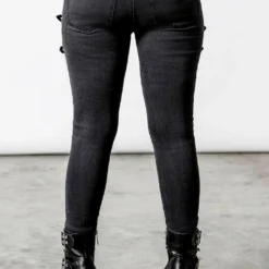 Killstar Azazel Washed Jeans Ladies