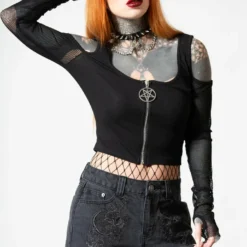 Killstar Alchemille Denim Shorts