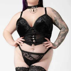 Killstar Be Veiled Lace Panty - Gothic Lingerie Accessories 11 Killstar Be Veiled Lace Panty Accessories