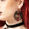 Killstar Beauty In The Dark Earrings Accessories