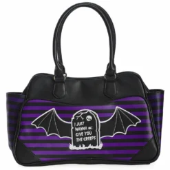 Banned Apparel New Arrivals Banned I Just Want To Give You The Creeps Bag