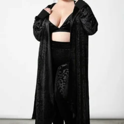 Ladies Killstar Blasphemia Longline Cardigan