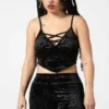 Killstar Blasphemia Strappy Top Ladies