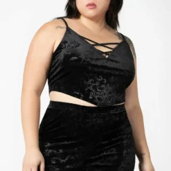 Killstar Blasphemia Strappy Top Ladies