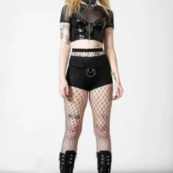 Ladies Killstar Britta Corset Top