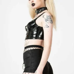 Ladies Killstar Britta Corset Top