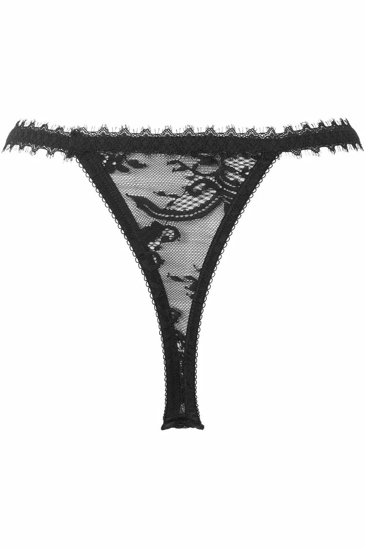 Killstar Be Veiled Lace Panty - Gothic Lingerie Accessories 4 Killstar Be Veiled Lace Panty Accessories