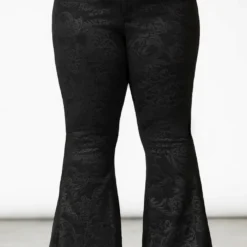 New Arrivals Killstar Black Lily Bell Bottoms