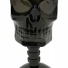 Gothic Gifts Black Skull Wine Glass - Unique Homeware for Dark Aesthetic Lovers 2 Gothic Gifts Black Skull Wine Glass