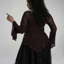 Punk Rave Blazed Mesh Top