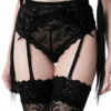 Ladies Killstar Cardinal Sins Garter Belt