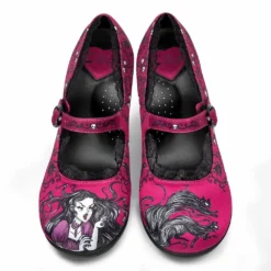Hot Chocolate Design Chocolaticas Mid Heels Carmilla Women's Mary Jane Pump Ladies