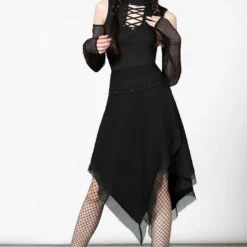 Killstar Catryna Asymmetric Skirt