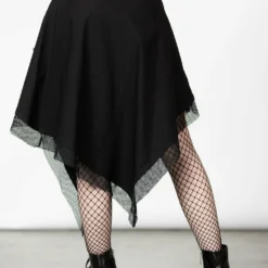 Killstar Catryna Asymmetric Skirt - Gothic Women's Fashion Skirt 8 Killstar Catryna Asymmetric Skirt