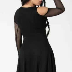 Killstar Corin Long Sleeve Dress