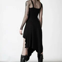 Killstar Corvia Asymmetric Dress