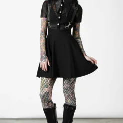 Killstar Cosmic Katy Suspender Dress Ladies