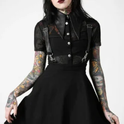 Killstar Cosmic Katy Suspender Dress Ladies