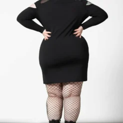 Ladies Killstar Cosmic Shift Long Sleeve Dress