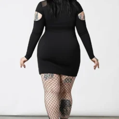 Ladies Killstar Cosmic Shift Long Sleeve Dress