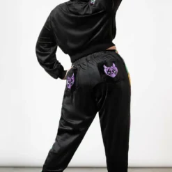 Killstar Coven Chill Velour Jogger | Plus Size New Arrivals | Ladies Trousers 20 Killstar Coven Chill Velour Jogger New Arrivals