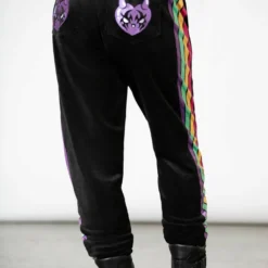 Killstar Coven Chill Velour Jogger | Plus Size New Arrivals | Ladies Trousers 18 Killstar Coven Chill Velour Jogger New Arrivals