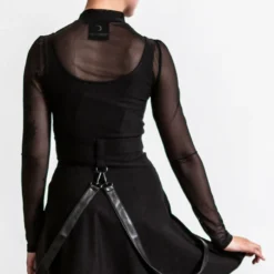 Killstar Crash Skater Dress Black