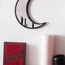 Killstar Crescent Wall Mirror Homeware