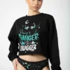 Ladies Killstar Cthulhu Crop Sweater
