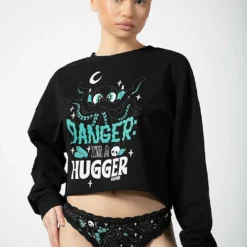 Ladies Killstar Cthulhu Crop Sweater