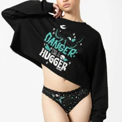 Ladies Killstar Cthulhu Crop Sweater
