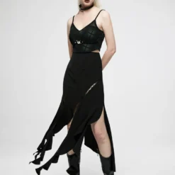 Punk Rave Lucinda Skirt - Black