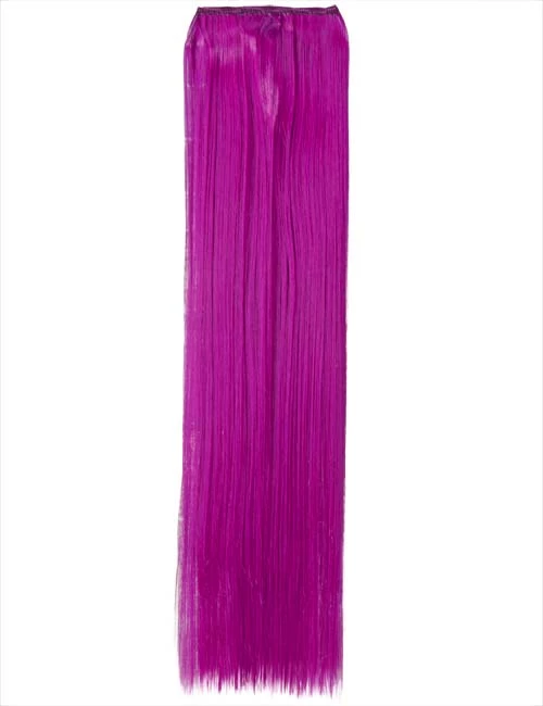 Gothic Attitude Cerise Straight 20" Single Weft Hair Extensions | New Arrivals 3 Gothic Attitude Cerise Straight 20" Single Weft Hair Extensions New Arrivals