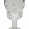 Gothic Gifts Clear Skull Wine Glass Homeware