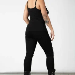 Killstar Dark Forces Strappy Vest Ladies