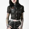 Ladies Killstar Dark Halo Crop Shirt