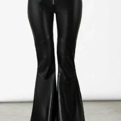 Killstar Dark Nebula Flared Trousers Ladies