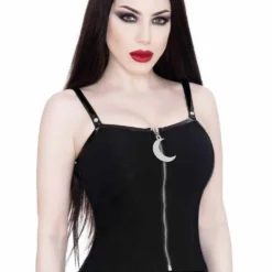 Killstar Darklands Zip Top Ladies