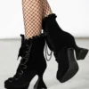 Killstar Deadly Twin Boots Ladies