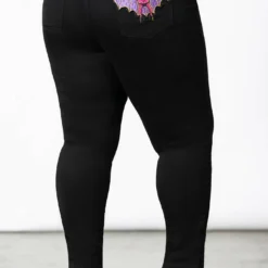 Killstar Dealer Patched Jeans Ladies