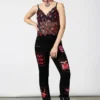 Killstar Dealer Patched Jeans Ladies