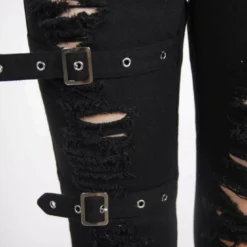 Devil Fashion Mercy Ripped Jeans Ladies