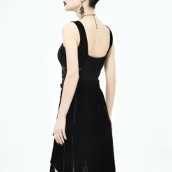 Ladies Devil Fashion Noemi Velvet Dress