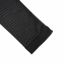 Ladies Devil Fashion Yara Velvet Embossed Mesh Top