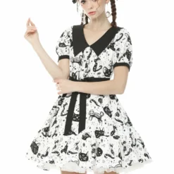 Dark In Love Cosmic Kitty Dress