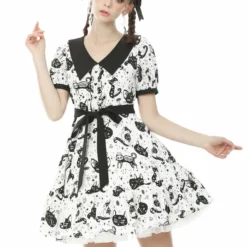 Dark In Love Cosmic Kitty Dress