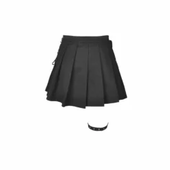 Ladies Dark In Love Hunter Pleated Skirt