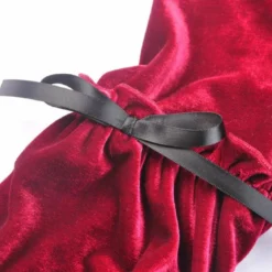 Dark In Love Scarlett Cross Velvet Dress