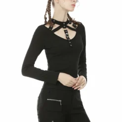 Dark In Love Tyler Strap Top Ladies