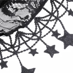 Dark In Love Star Cat Velvet Hooded Cape Ladies